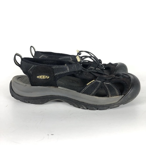 Keen Mens 7 39.5 Water Sandals Venice Black Outdoor Shoes main image 11